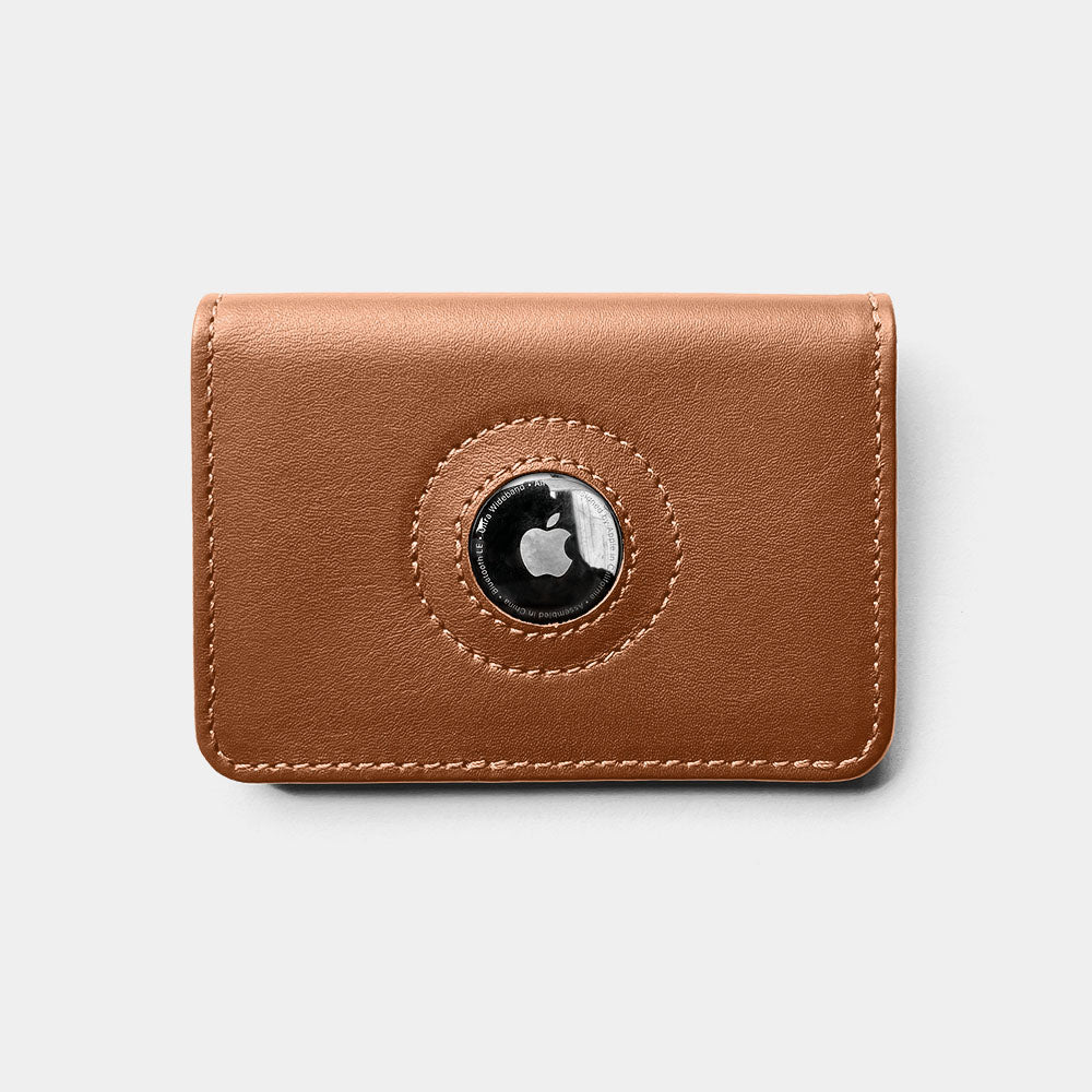 Carteira de couro para AirTag NW041I