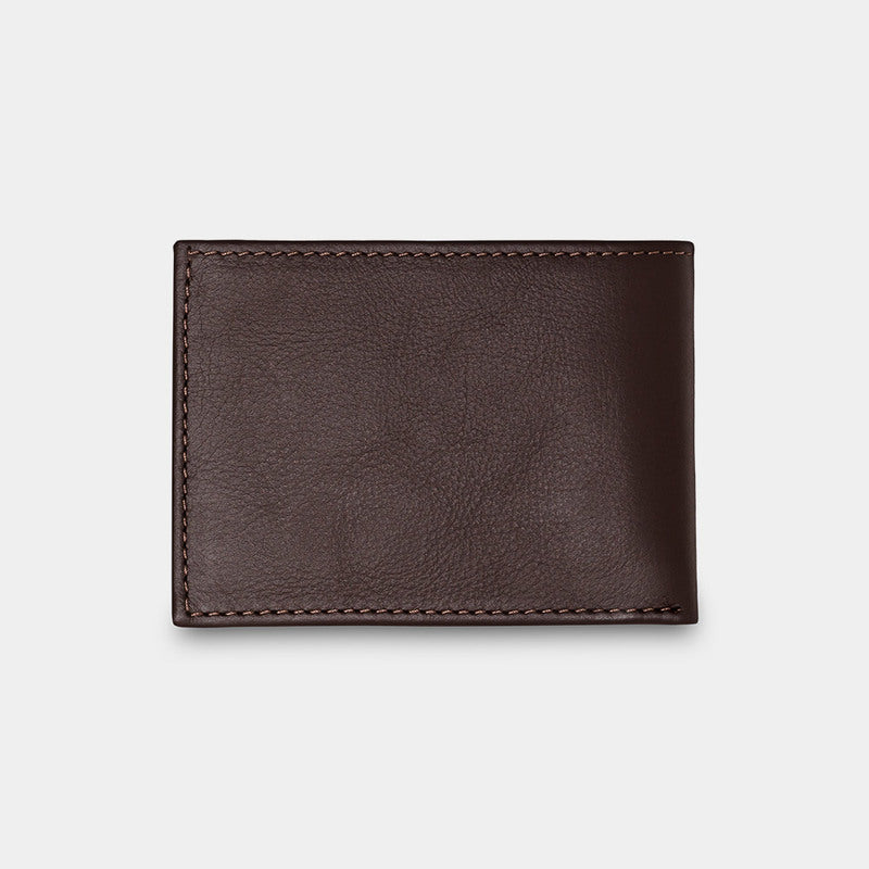 Carteira masculina de couro Flip NW038A