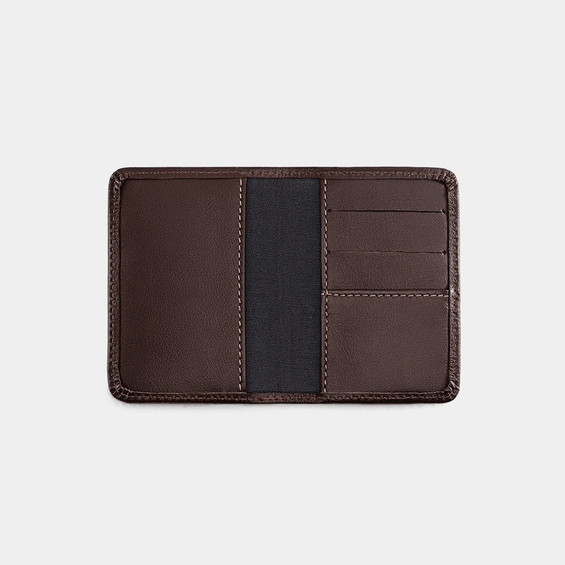 Carteira masculina de couro Kompakt NW041A