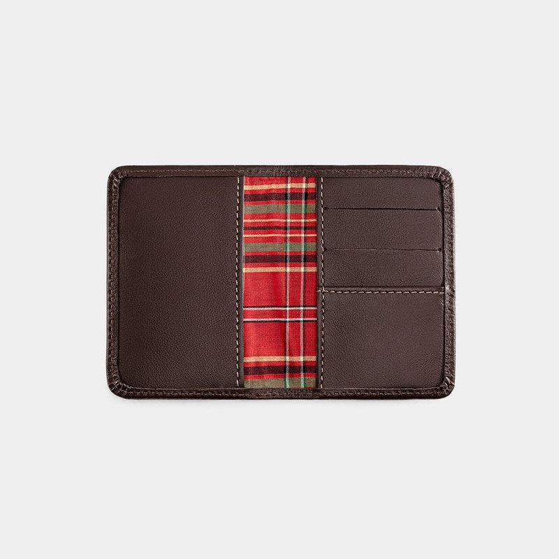 Carteira masculina de couro Kompakt NW041A