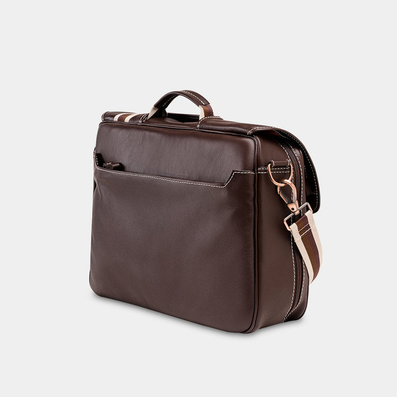 Pasta de couro masculina para notebook NW053