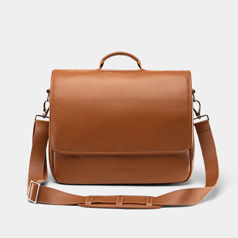 Pasta de couro masculina para notebook Workday NW053B