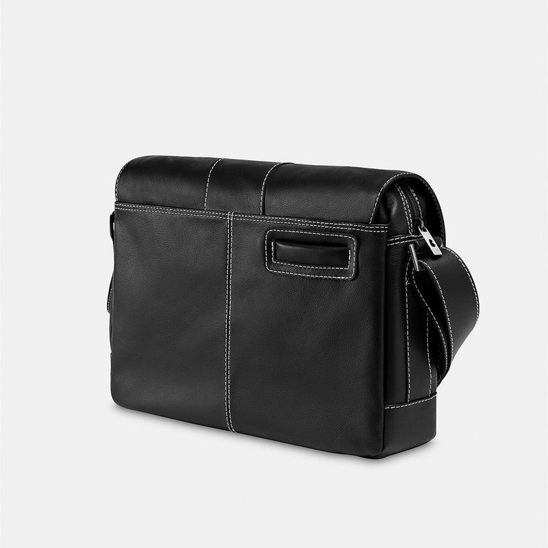Bolsa masculina de couro para notebook City NW068