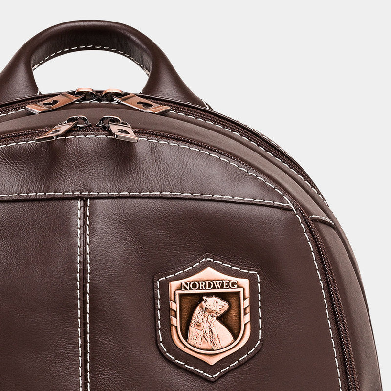 Mochila de couro para notebook NW072A