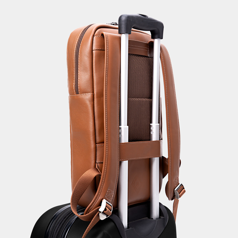 Mochila de couro Slim Workplace NW108