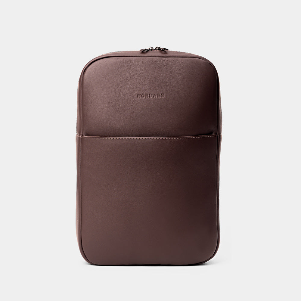 Mochila de couro Slim Workplace NW108