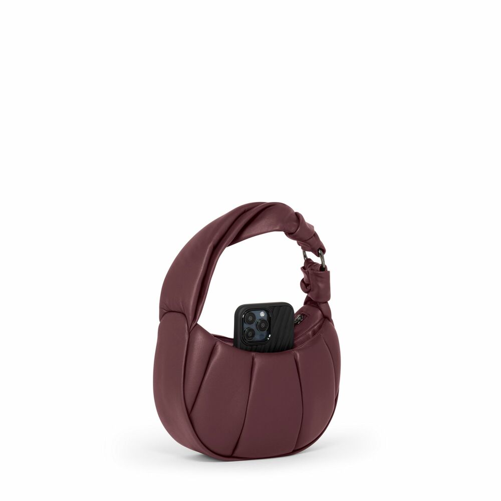 Bolsa de ombro  Asra Vermelho Cabernet