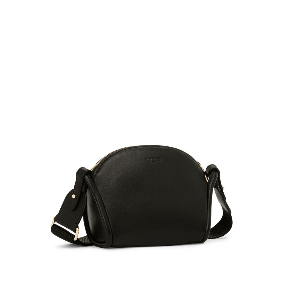 Bolsa Mini Transversal Marin Voyageur Preta/ Dourada