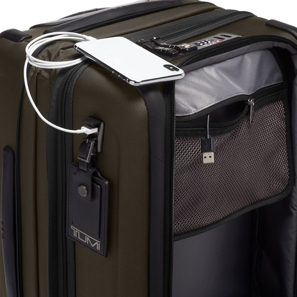 Mala Pequena International Tumi Alpha Verde Musgo