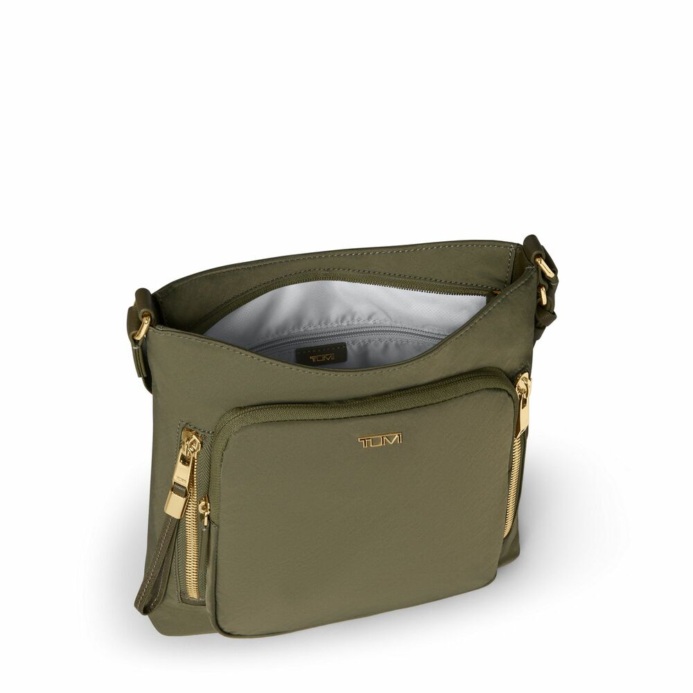 Bolsa Transversal Tyler Voyageur Verde Oliva