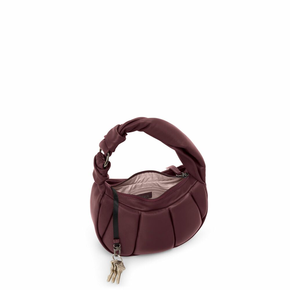 Bolsa de ombro  Asra Vermelho Cabernet