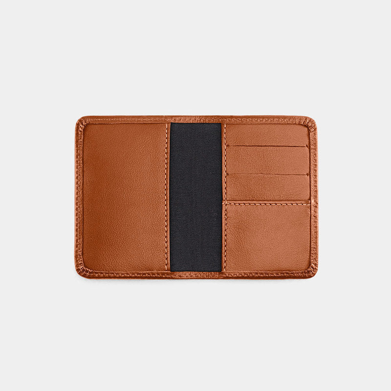 Carteira masculina de couro Kompakt NW041A