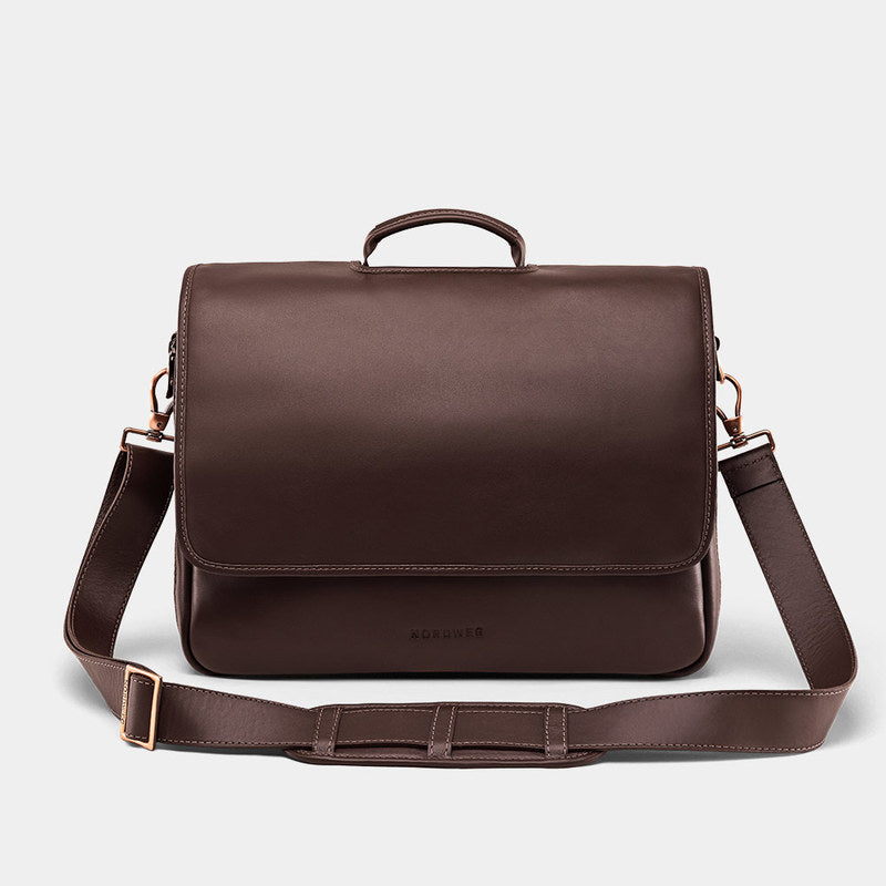 Pasta de couro masculina para notebook Workday NW053B