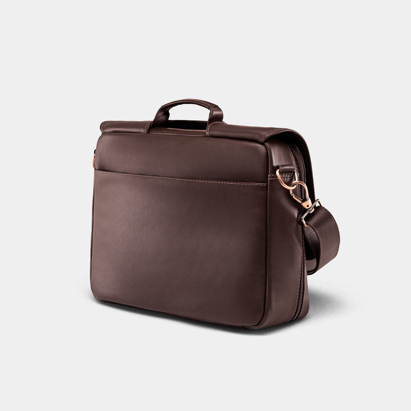 Pasta de couro masculina para notebook Workday NW053B