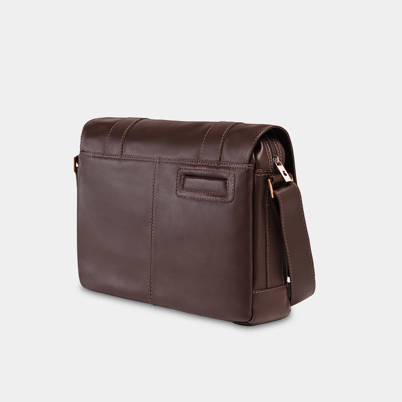 Bolsa masculina de couro para notebook NW066B