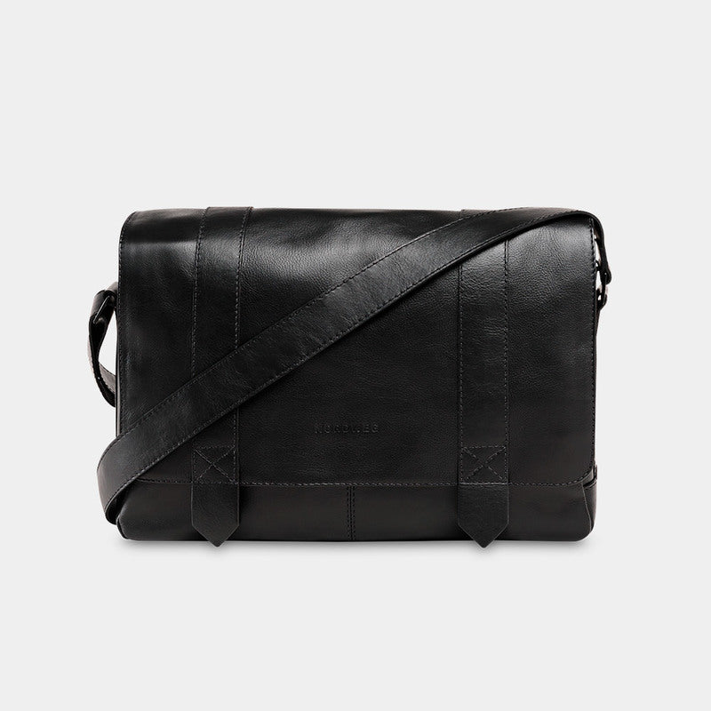 Bolsa masculina de couro para notebook NW066B