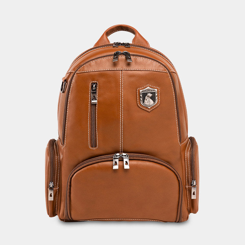 Mochila de couro para notebook NW072A