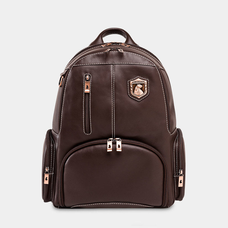 Mochila de couro para notebook NW072A