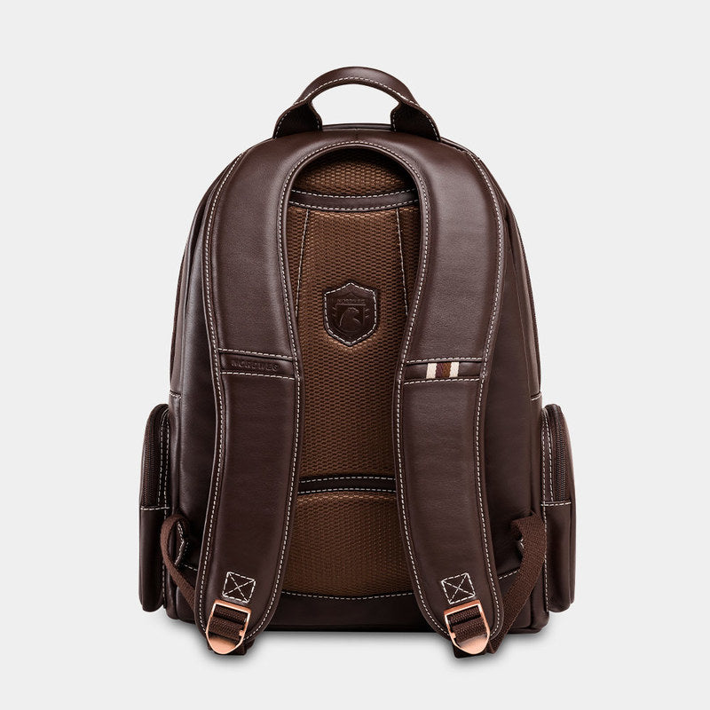 Mochila de couro para notebook Águia NW074A