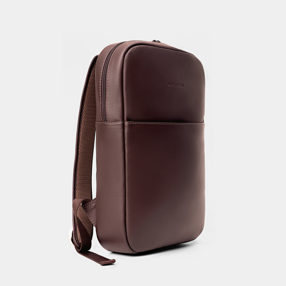 Mochila de couro Slim Workplace NW108