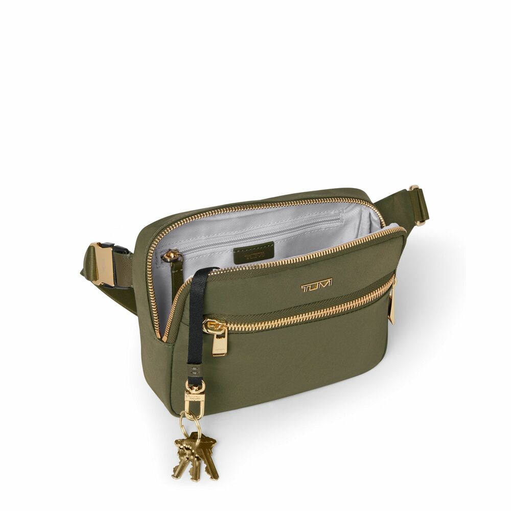 Bolsa Sling Sedona Voyageur Verde Oliva