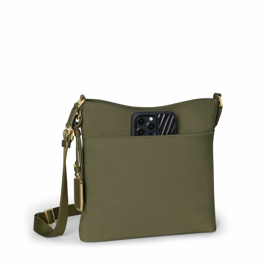 Bolsa Transversal Tyler Voyageur Verde Oliva