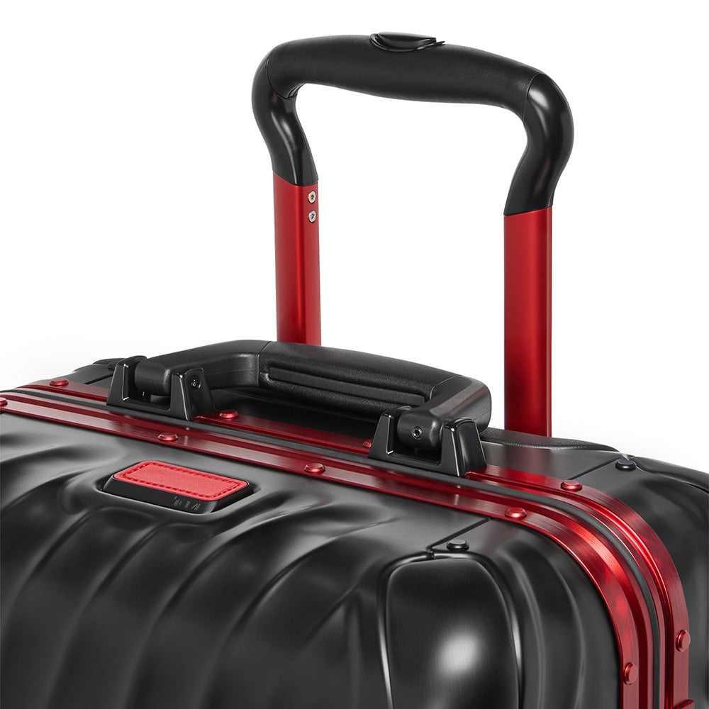 Mala Pequena International 19 Degree Aluminum Preta e Vermelha