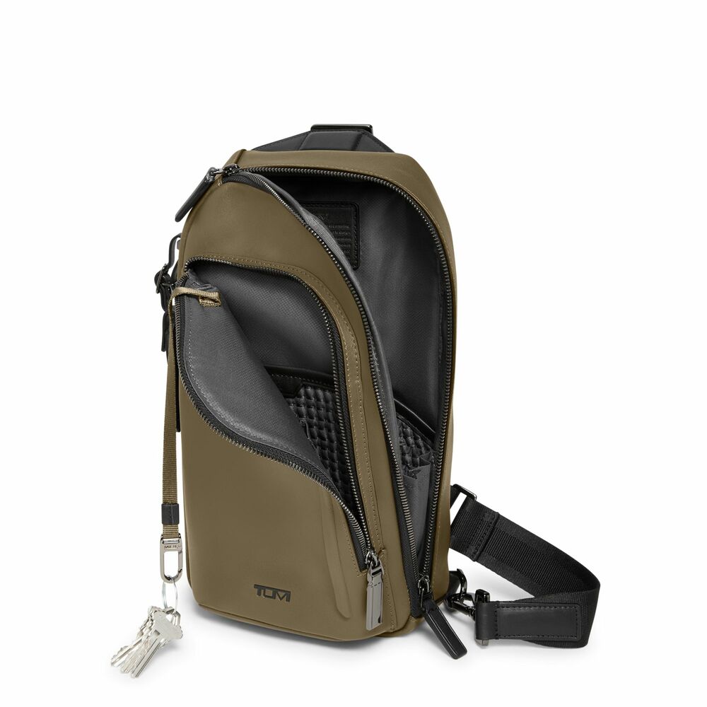 Mochila Sling Gregory Tumi Harrison Verde Oliva